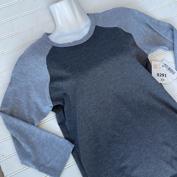 LulaRoe Colorblocked Randy Top-#R-12 - Picture 9 of 12